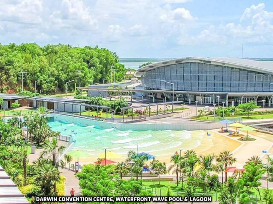 Zen Ocean Charm 3Br Luxury W/Front Apt Pool + Bbq Darwin Exterior foto